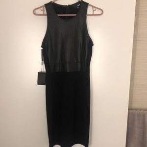 Wilfred Free Black Fitted Dress